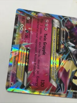 Pokemon M Mawile EX TCG Holo Card XY104 XY Damaged - Image 5