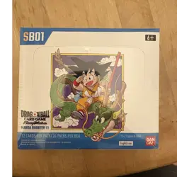 Bandai Dragon Ball Super Card Game Fusion World Manga Booster SB01 Box English - Image 1