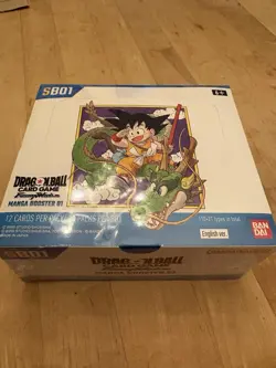 Bandai Dragon Ball Super Card Game Fusion World Manga Booster SB01 Box English - Image 2