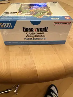 Bandai Dragon Ball Super Card Game Fusion World Manga Booster SB01 Box English - Image 3