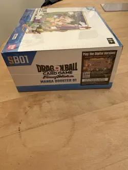 Bandai Dragon Ball Super Card Game Fusion World Manga Booster SB01 Box English - Image 4