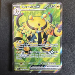 Electivire EX 212/182 Destined Rivals Full Art Ultra Rare Pokemon TCG Card - Image 1