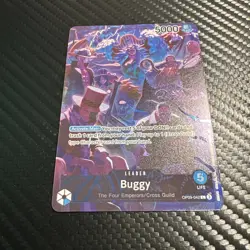 Buggy (English Version 2nd Anniversary Set) OP09-042 One Piece Promotion Cards - Image 1