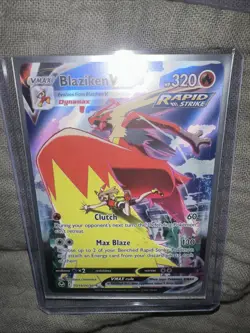 Blaziken VMAX - TG15/TG30 - Pokemon Silver Tempest Trainer Gallery Holo Card NM - Image 1