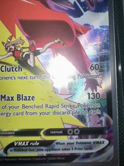 Blaziken VMAX - TG15/TG30 - Pokemon Silver Tempest Trainer Gallery Holo Card NM - Image 4