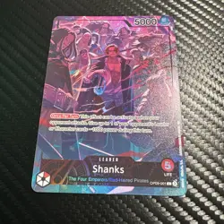 Shanks (English Version 2nd Anniversary Set OP09-001 One Piece Promotion Card NM - Image 1