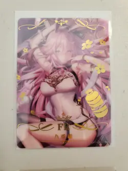 Goddess Story Doujin Foil Holo FR Card w Gold Foil - Honkai Impact Yae Sakura - Image 1