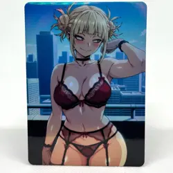 My Hero Academia Himiko Toga Goddess Anime Waifu ACG Foil Card - Image 1