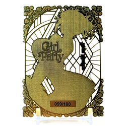 Goddess Story: Himiko Toga Cheerleader #99/100 Spicy Metal Anime Waifu Card - Image 2