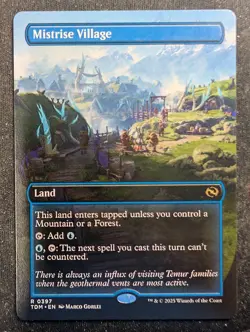 Mistrise Village - Borderless - Tarkir: Dragonstorm (MTG) - Image 1