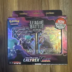 Pokemon TCG Shadow Rider Calyrex Vmax League Battle Deck Box Sealed NIB 820650850424 - Image 1