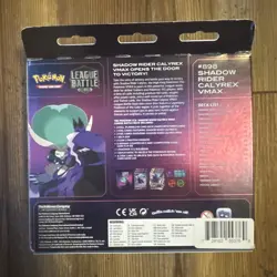 Pokemon TCG Shadow Rider Calyrex Vmax League Battle Deck Box Sealed NIB 820650850424 - Image 2