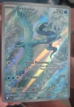 Pokemon Articuno 161/159 Journey Together Holo Full Art Illustration Rare - Image 1