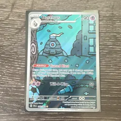 Pokemon Company Dusclops 069/064 Shrouded Fable Illustration Rare Full Art Holo - Image 1
