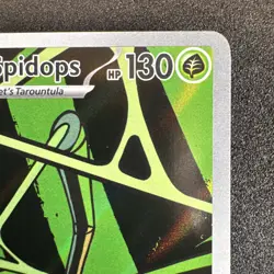 Pokemon TCG Team Rocket's Spidops EX Destined Rivals 187/182 Illustration NM - Image 3
