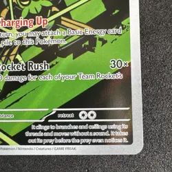 Pokemon TCG Team Rocket's Spidops EX Destined Rivals 187/182 Illustration NM - Image 5