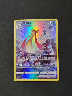 Pokemon Milotic TG02/TG30 Ultra Rare Holo Silver Tempest Trainer Gallery - Image 1