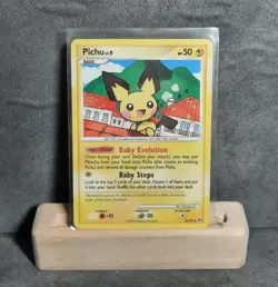 Pokemon TCG Pichu Lv.9 #25/99 Rare Non Holo Arceus Light Play - Image 1
