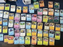 Bulk Pokemon Cards Lot 1000 Near Mint | 100 HOLO/Rev Holo NO Energy | 1V/EX Card - Image 1