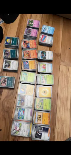 Bulk Pokemon Cards Lot 1000 Near Mint | 100 HOLO/Rev Holo NO Energy | 1V/EX Card - Image 3