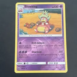 Slowking 48/147 Rare Reverse Holo 2017 Burning Shadows Pokemon - Image 1
