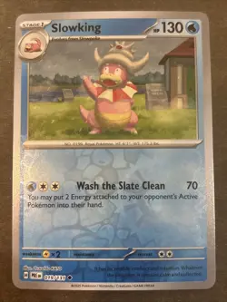 Slowking 019/131 Sv: Prismatic Evolutions Reverse Holo Pokemon TCG NM - Image 1