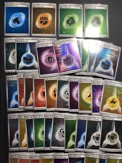 Pokemon TCG Holo Energy Lot 63 Cards - Image 2
