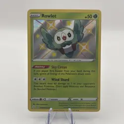 Pokemon TCG: Rowlet - Shining Fates - SV001/SV122 - Image 1