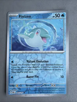 Pokemon TCG * SV Obsidian Flames * 60/197 Finizen REVERSE HOLO Common * FRESH PK - Image 1