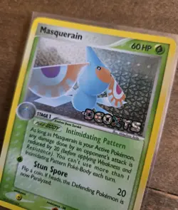 2005 Pokemon Masquerain Deoxys 39/107 Reverse Holo Stamped TCG Vintage - Image 2