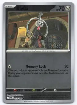 Pokemon TCG Klefki 059/088 Reverse Holo Perfect Order NM - Image 1