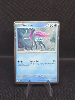 DOUBLE SWIRL Suicune (Cosmos Holo) 026/094 Phantasmal Flames NM Pokemon TCG - Image 1