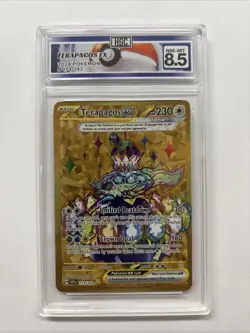 2024 Pokemon Terapagos Ex #173 HGC 8.5 (sb3) - Image 1