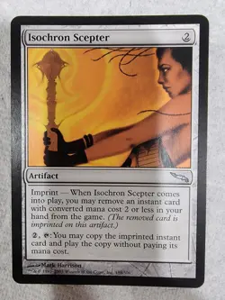 Magic the Gathering: Isochron Scepter Mirrodin Regular Uncommon - Image 1