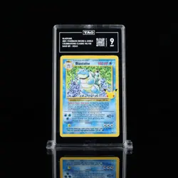 2021 POKEMON CELEBRATIONS CLASSIC COLLECTION #2 BLASTOISE-HOLO TAG 9 - Image 1