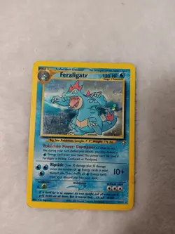 Pokemon Vintage Feraligatr 5/111 Neo Genesis Holo MP - Image 1