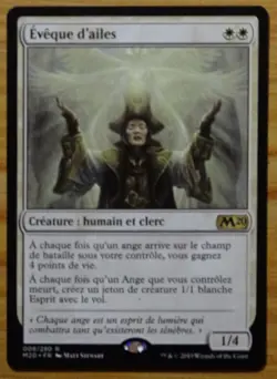 mtg magic 2020 m20 bishop of wings FRENCH vf fr Eveque d'ailes 4 available - Image 1