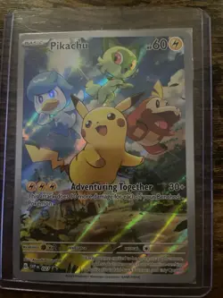 Pikachu - SVP027 - Pokemon Scarlet & Violet Promo SEALED NM - Image 1