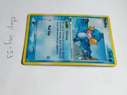 2006 Pokemon EX Crystal Guardians #57 Mudkip - Stamped Reverse Holo Foil - Image 3