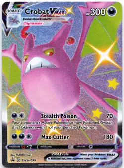 Crobat VMAX SWSH099 Holo Sword & Shield Promo LP - Image 1