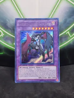 Yugioh Elemental Hero Dark Neos LCGX-EN059 Secret 1st Edition LP - Image 1