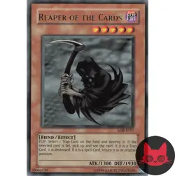 Yugioh Reaper of the Cards LOB-E057 Rare NM - Image 1
