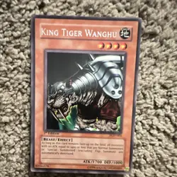 Konami Yu-Gi-Oh! King Tiger Wanghu PGD-004 Pharaonic Guardian 1st Ed Effect Bea… - Image 1