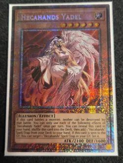 Yugioh Hecahands Yadel PHRE-EN002 Starlight Rare 1st Edition LP - Image 1