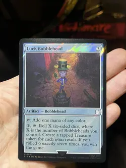 Luck Bobblehead (Surge Foil) Universes Beyond: Fallout Foil - Image 1