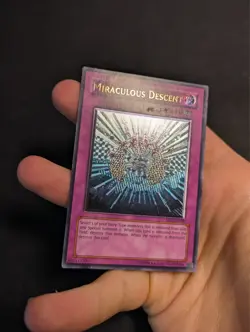 Yugioh Miraculous Descent EOJ-EN058 Ultimate Rare EURO ENHANCED! - Image 2