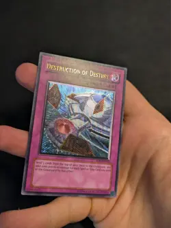 Yugioh Destruction of Destiny EOJ-EN051 Ultimate Rare EURO ENHANCED! - Image 2