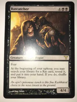 MTG Ratcatcher Dissension 52/180 Regular Rare - Image 1