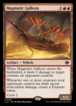 Magmatic Galleon (157) The Lost Caverns of Ixalan LCI MTG Magic - Image 1