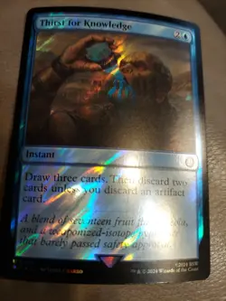 Thirst for Knowledge (Surge Foil) Universes Beyond: Fallout Foil - Image 1